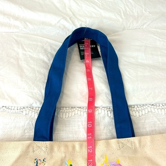 NWT Disney Parks Starbucks Magic Kingdom Discovery Series Canvas Tote WDW - Picture 6 of 17